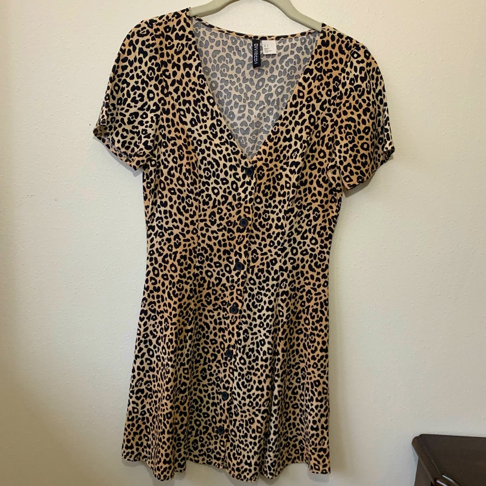 Divided by H&M Cheetah Print Dress 🐆